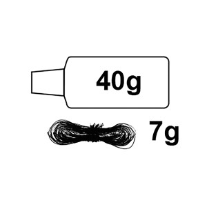 Kirchhoff Gewinde-Dichtungsset, 2-teilig: Dichtpaste (40g) und Sanitärhanf (7g) für dichte Gewinde.