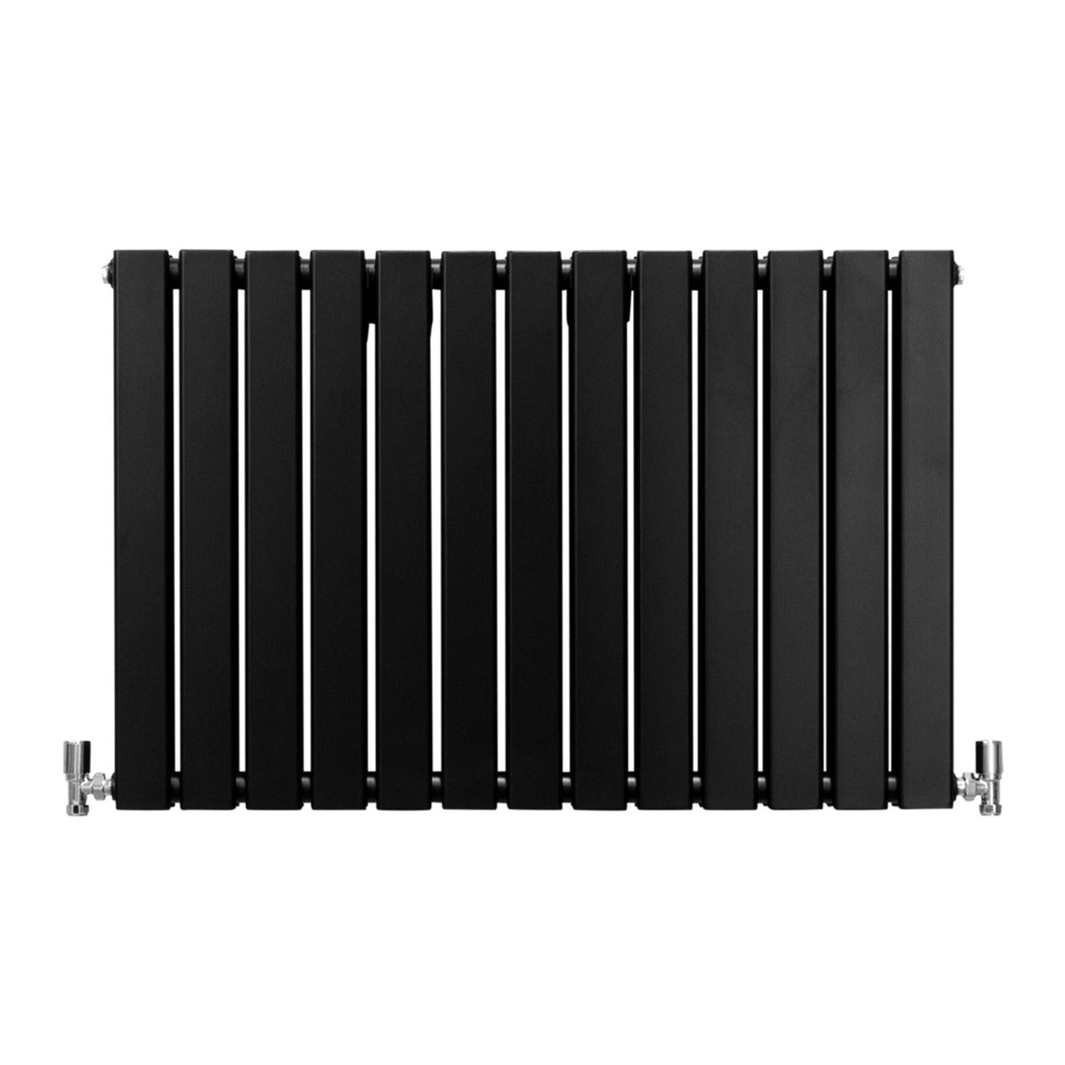 Monstershop Paneelheizkörper Matte Schwarz 600mm x 700mm günstig online kaufen