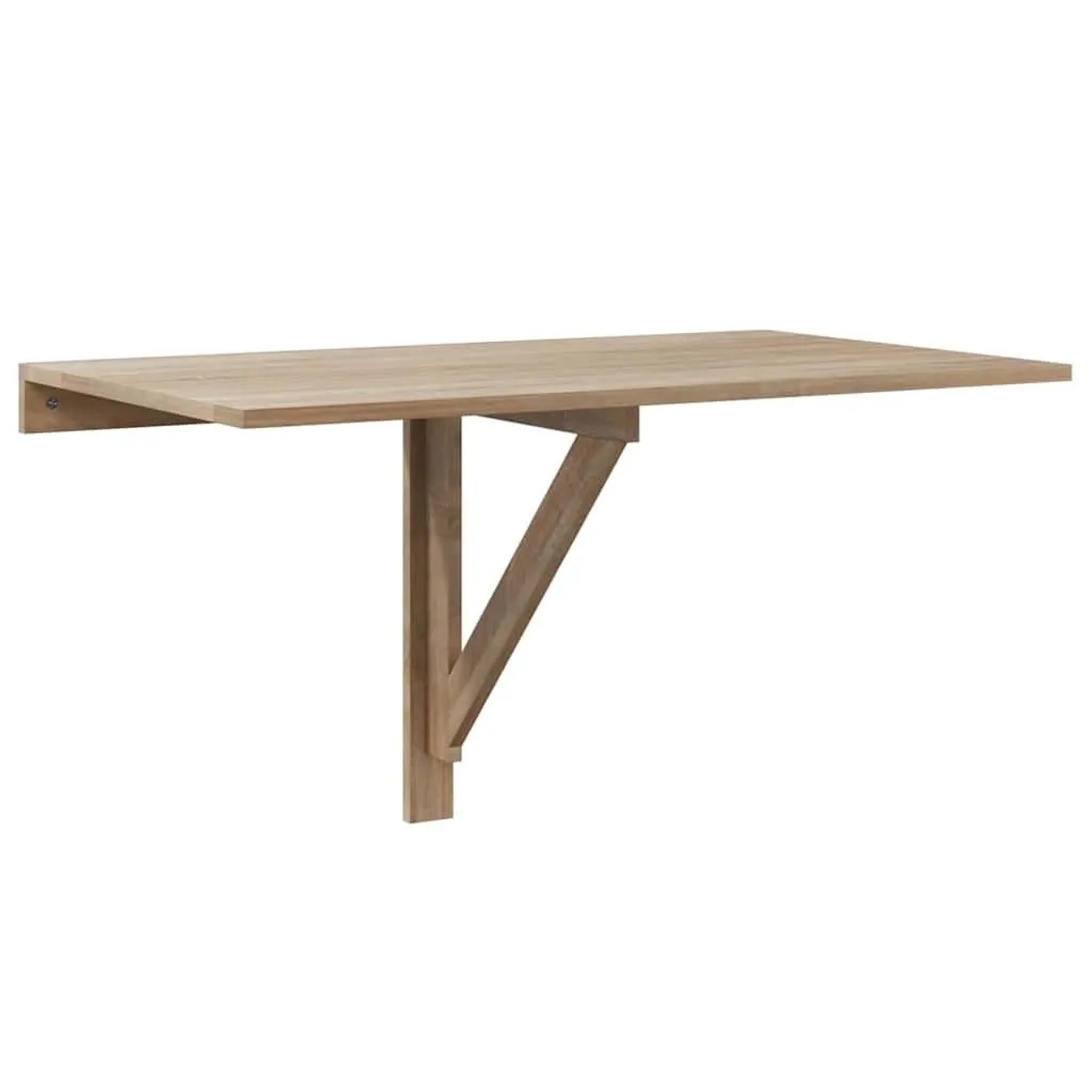 vidaXL Wandklapptisch Eiche 100x60 cm 243053