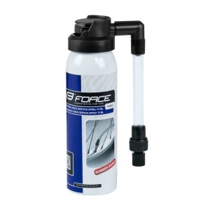 Force Reifendichtmittel 75ml Spray zur Pannenhilfe für Fahrradreifen.