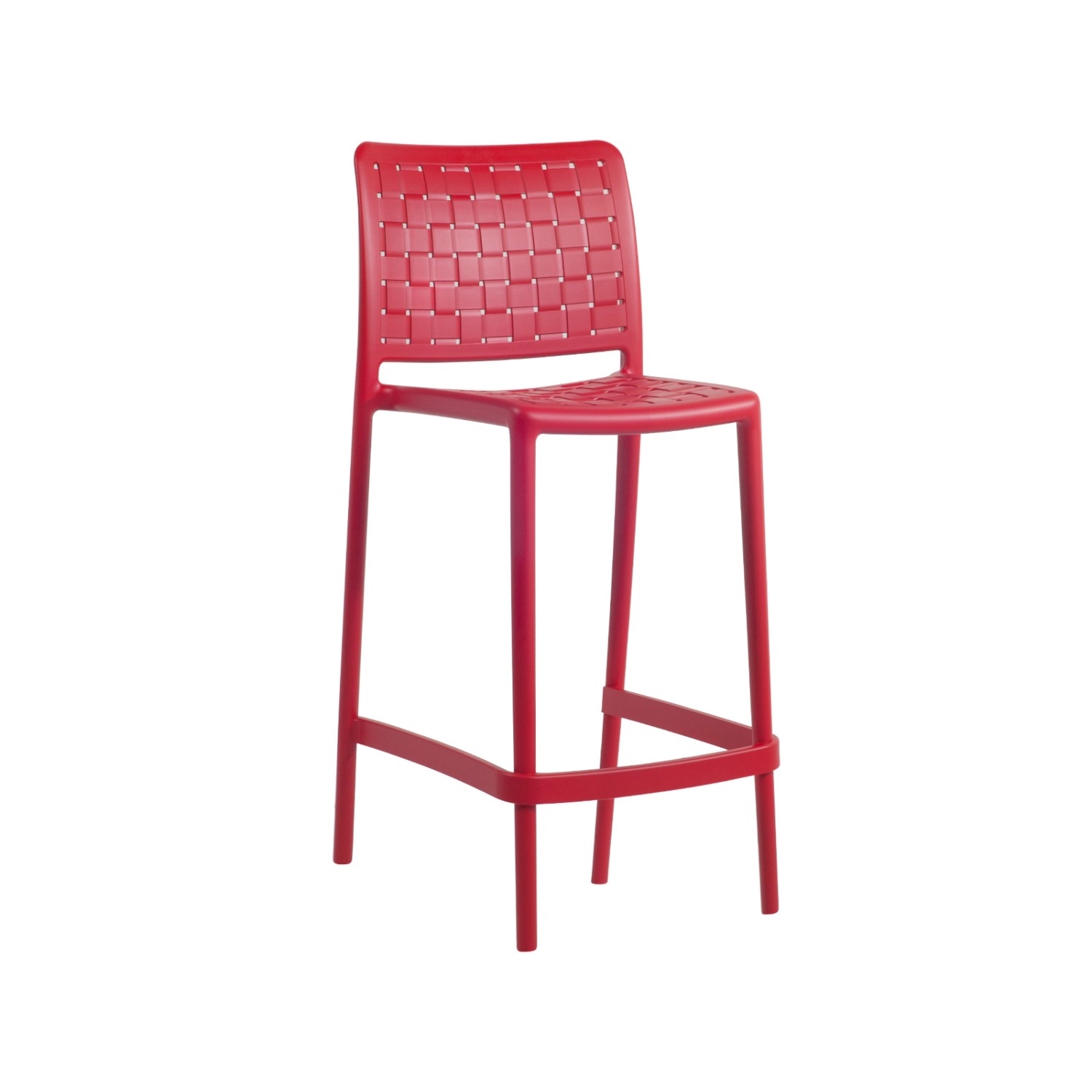 Papatya Barhocker Fame-S Bar 75 cm Rot 04 günstig online kaufen