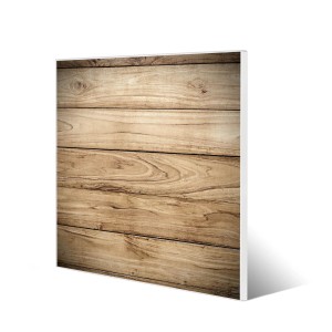 Banjado Magnettafel 50x50cm Magnetwand Weiß Aus Metall Magnetpinnwand Pinnwand Inkl. 4 Magnete Motiv Holzplanken
