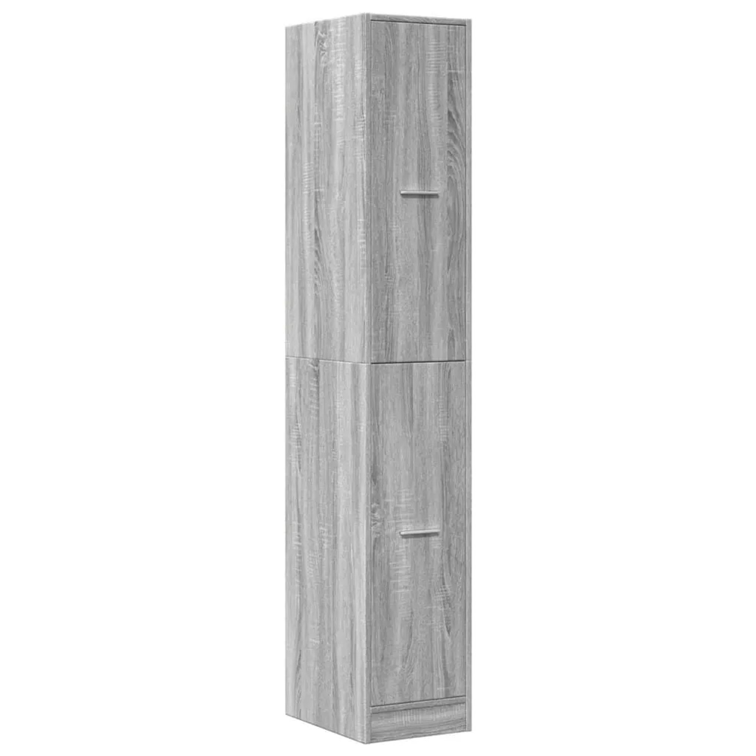 vidaXL Apothekerschrank Grau Sonoma 30x41x174,5 cm Holzwerkstoff 3309632 günstig online kaufen