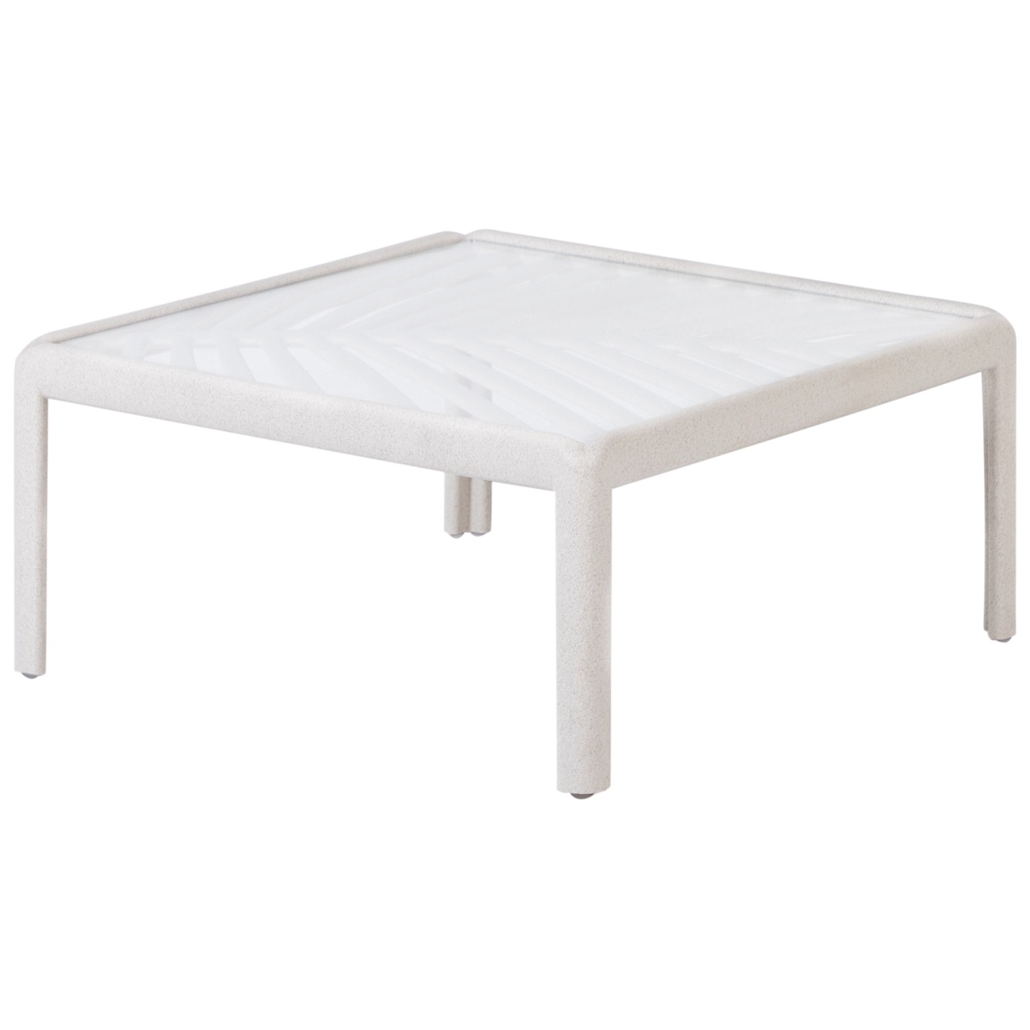 Beliani Couchtisch FERRETTI Hellbeige 69x69x32 günstig online kaufen