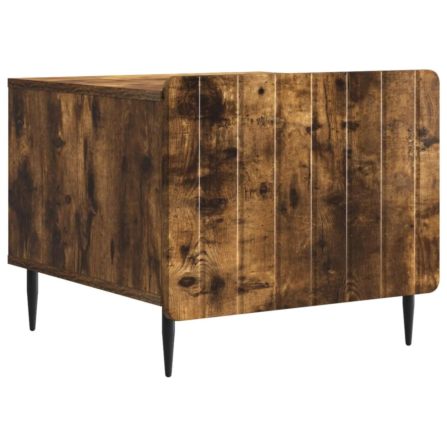 vidaXL Couchtisch Geräucherte Eiche 49 x 50 x 42 cm Holzwerkstoff 894510