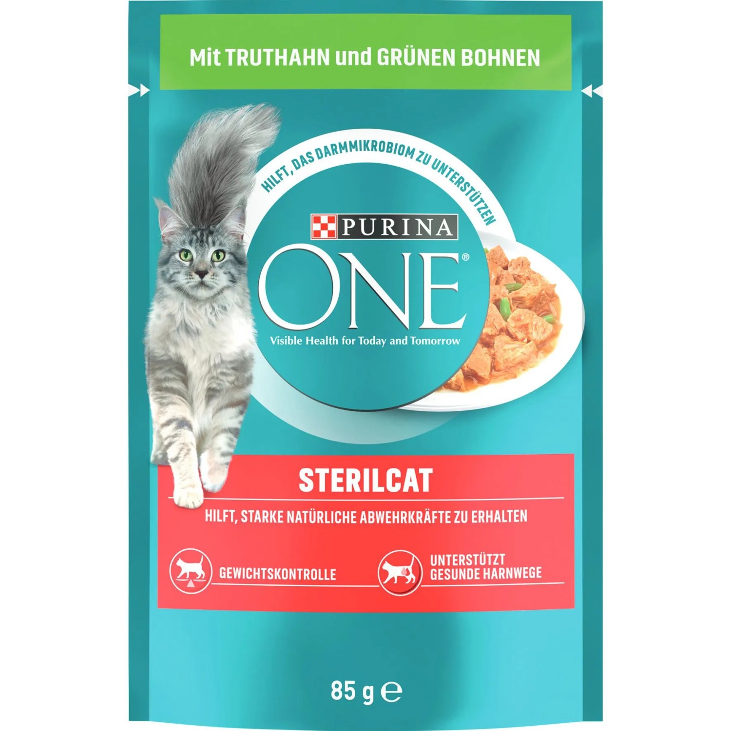 Purina One Katzenfutter Sterilcat mit Truthahn & grünen Bohnen