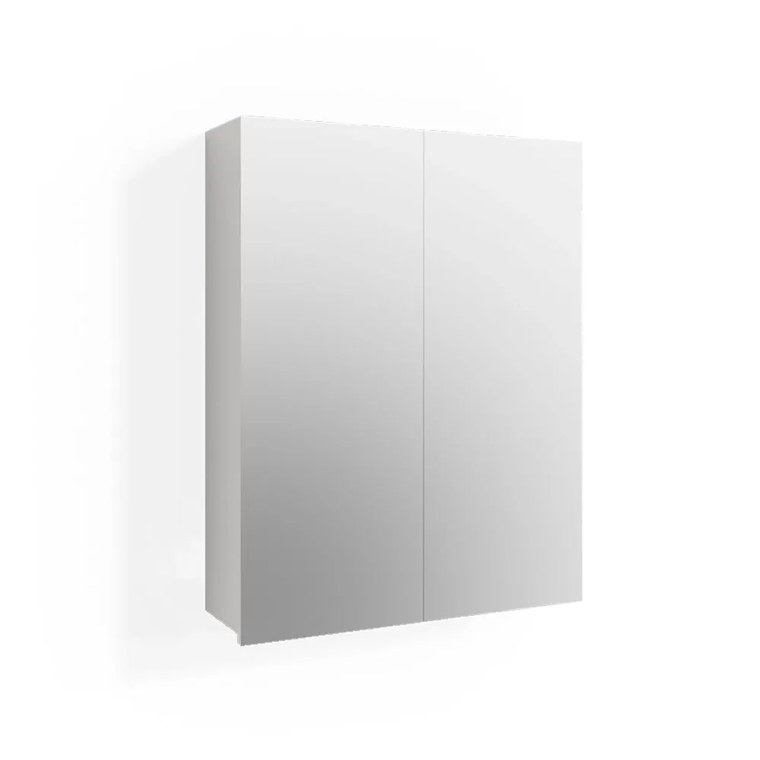 Vicco Badspiegelschrank Fredd Weiß Hochglanz 60 x 77
