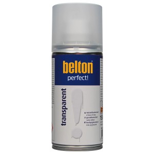 belton Klarlack Perfect Transparent seidenmatt, 150ml Dose.