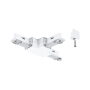 Paulmann URail T-Verbinder in Signalweiß für LED-Schienensysteme, 10,4x6,2cm.