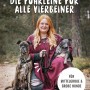 Frau mit zwei Hunden und schwarzer Rudelkönig Hundeleine Frida, verstellbar bis 230cm.