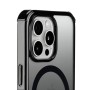 Hama Handyhülle Extreme Protect für iPhone 16 Pro, schwarz, mit MagSafe-Ring, Kameraschutz und verstärkten Ecken.