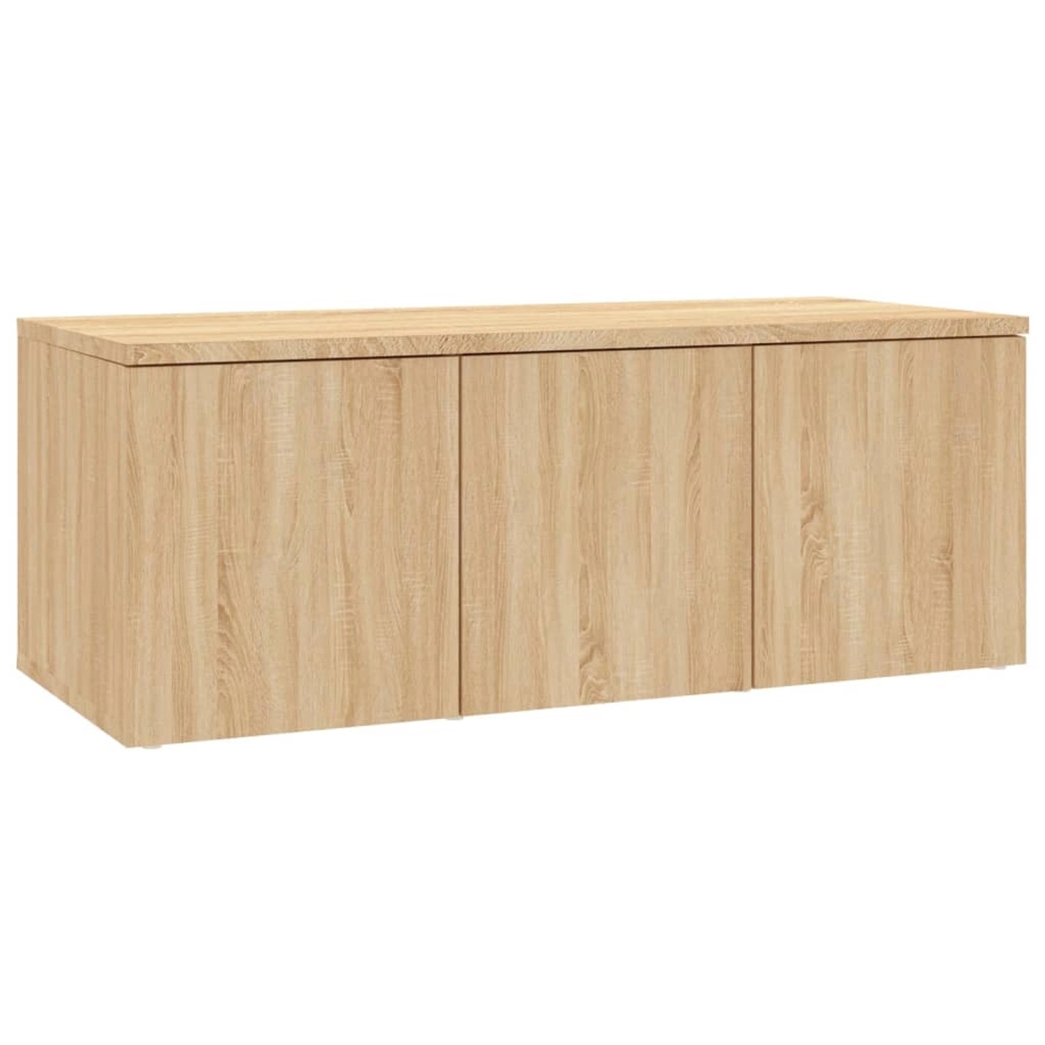 VidaXL TV-Schrank Sonoma-Eiche 80x34x30 cm Holzwerkstoff günstig online kaufen