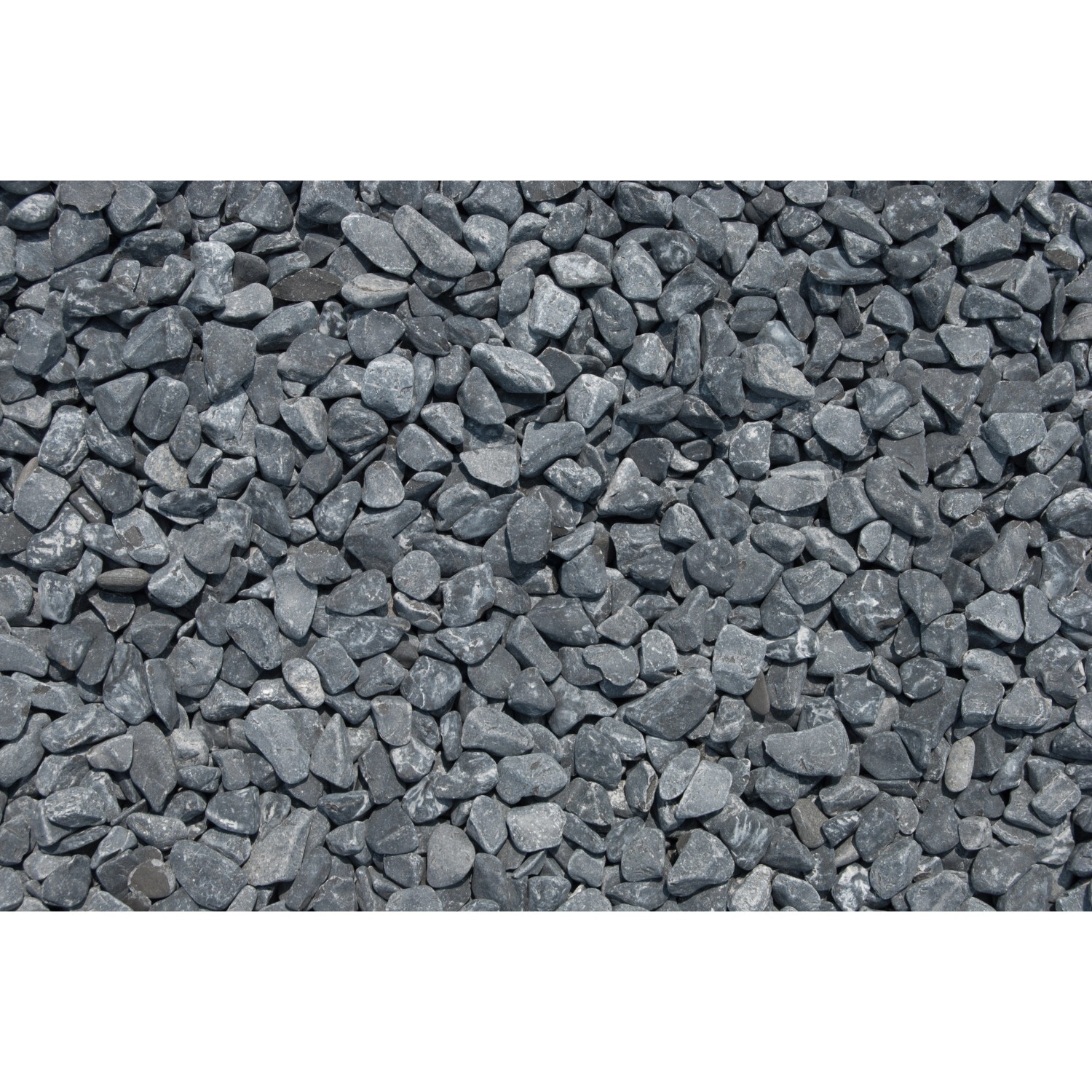 Marmorzierkiesel Ebano-Schwarz 7 - 15 mm 1000 kg Big-Bag