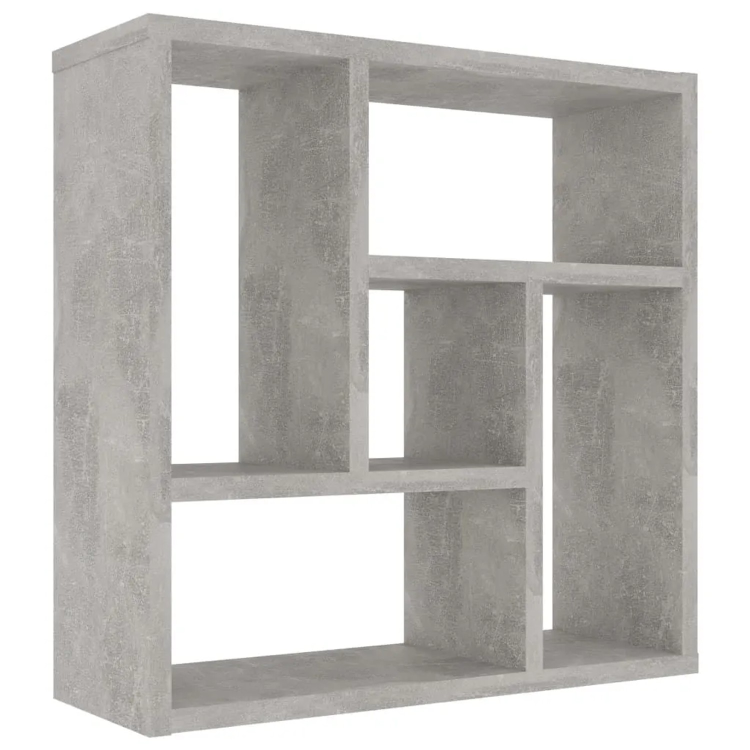 vidaXL Wandregal Betongrau 45,1x16x45,1 cm Holzwerkstoff 802952