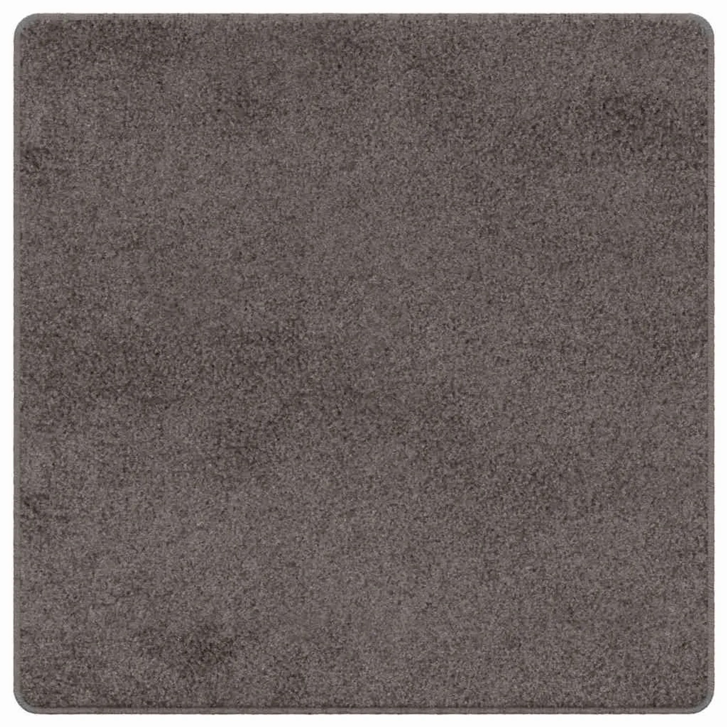 vidaXL Teppichläufer Grau 100 x 100 cm 100% Polypropylen Tuft 42011394 günstig online kaufen