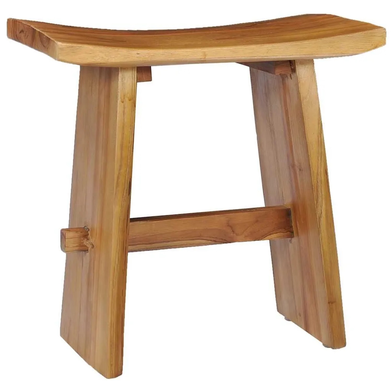 vidaXL Hocker Massivholz Teak 281655