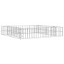 Furnicato Gabionen-hochbeet Verzinkter Stahl 100x100x20 Cm_7