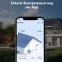 Anker Solix Smarter Zähler App-Ansicht: Solarbank 2 Energiesteuerung und Verbrauchsanzeige.