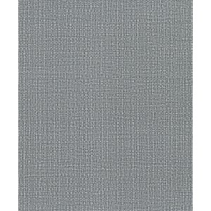 Marburg Vliestapete Vintage Deluxe, Flechtmuster in Anthrazit-Silber.