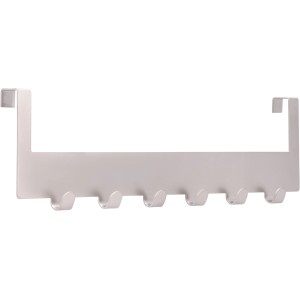 Siro Türgarderobe mit 6 Haken, Metall Nickel matt, Länge 375 mm.