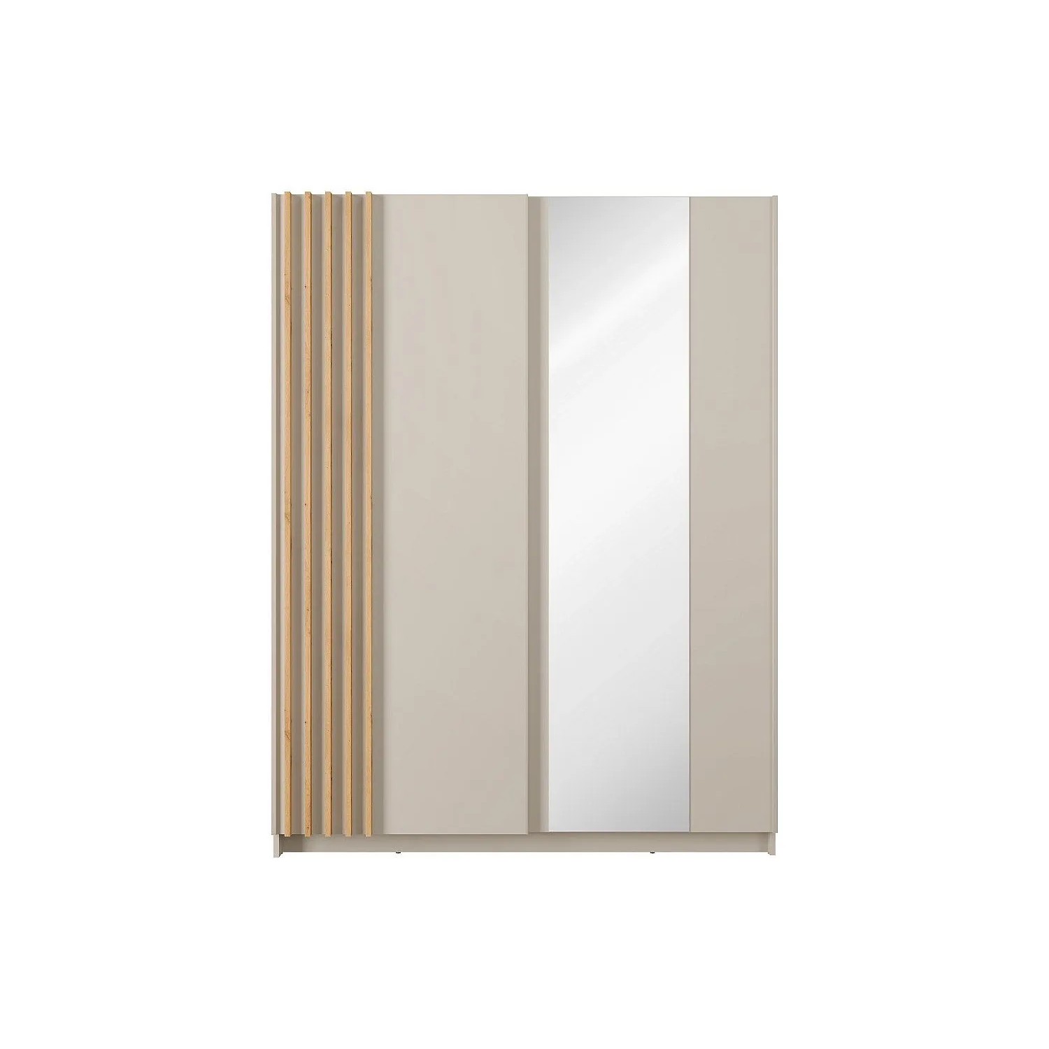 Vente-unique Kleiderschrank Calela Beige 150.6 cm