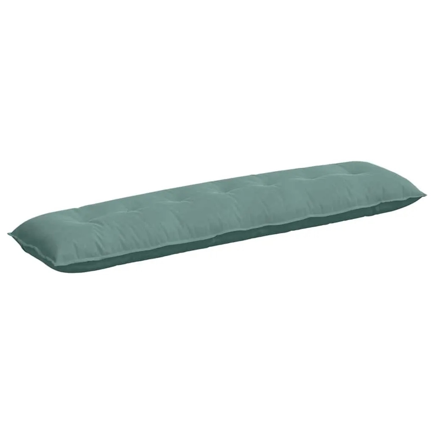 vidaXL Rückenkissen Meergrün 200 x 50 cm Cordstoff 42014986