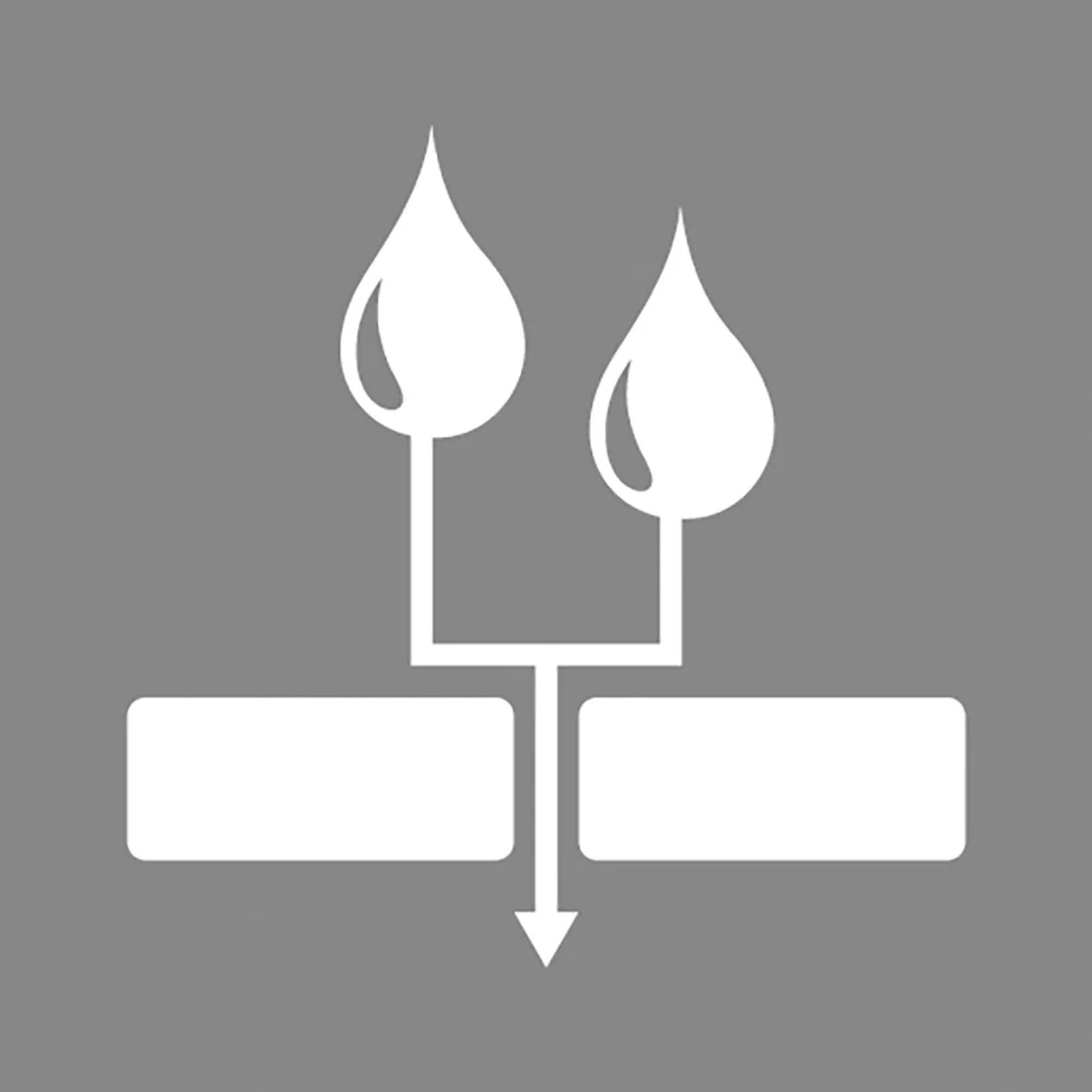 Symbol für Pearl-Effekt 2 Beschichtung bei Diephaus Pflastersteinen.