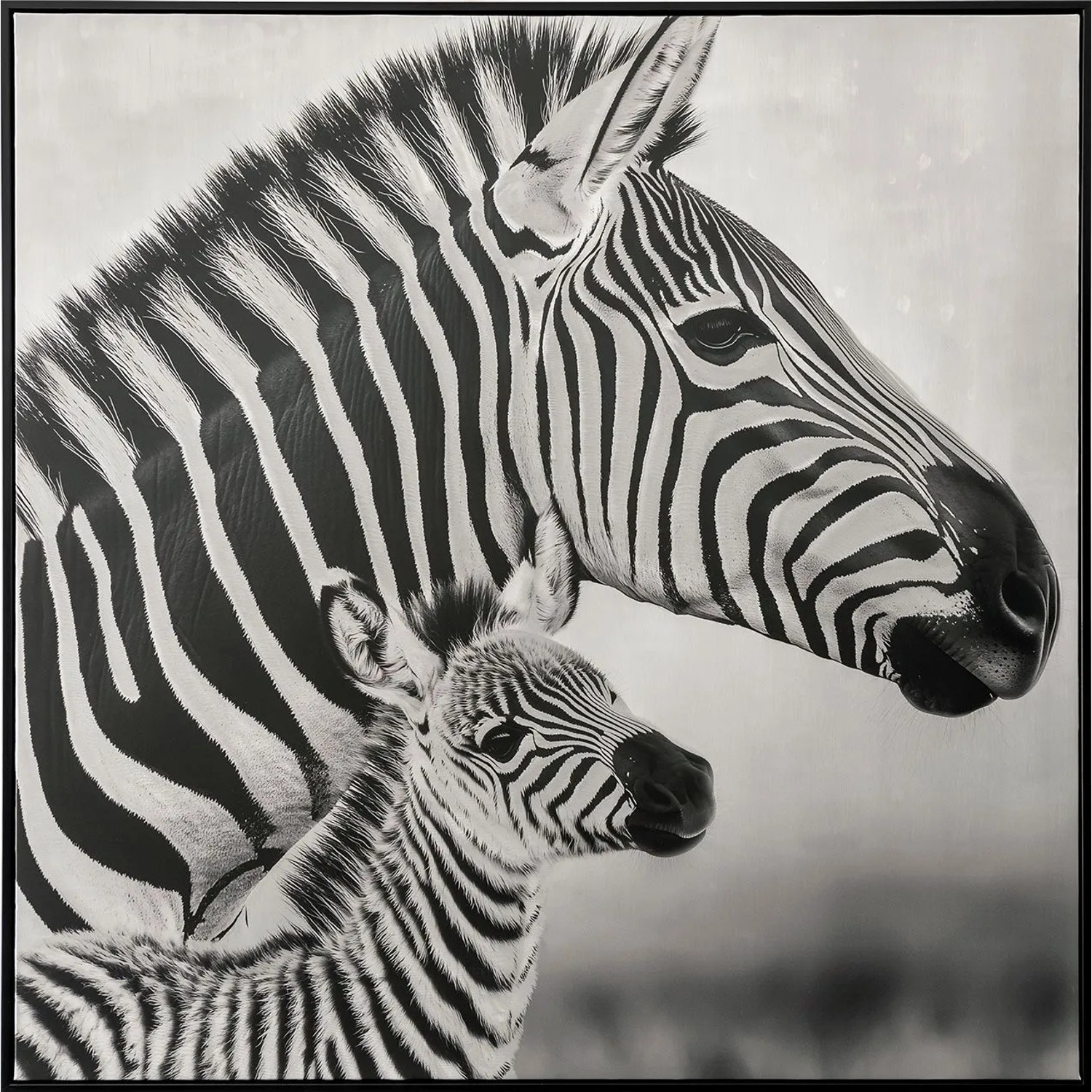 Art Universe Leinwandbild Celebrate Your Stripes 100 x 100 cm
