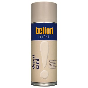 belton Buntlack Perfect Desert Sand, seidenmatt, 400ml Dose.