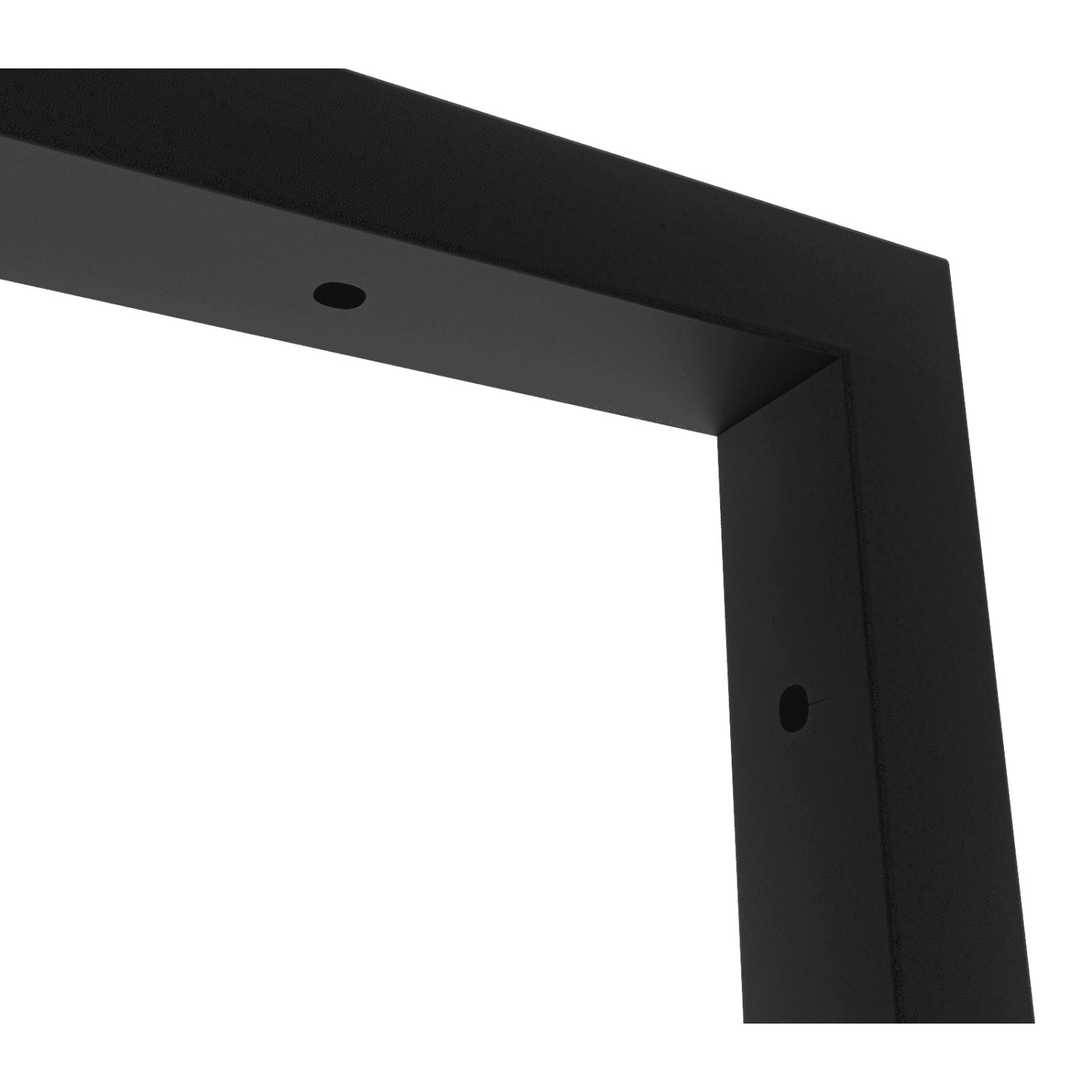 HEVVA Waschtischhalterung REUSS 45 cm Tief 2er Set Schwarz_8