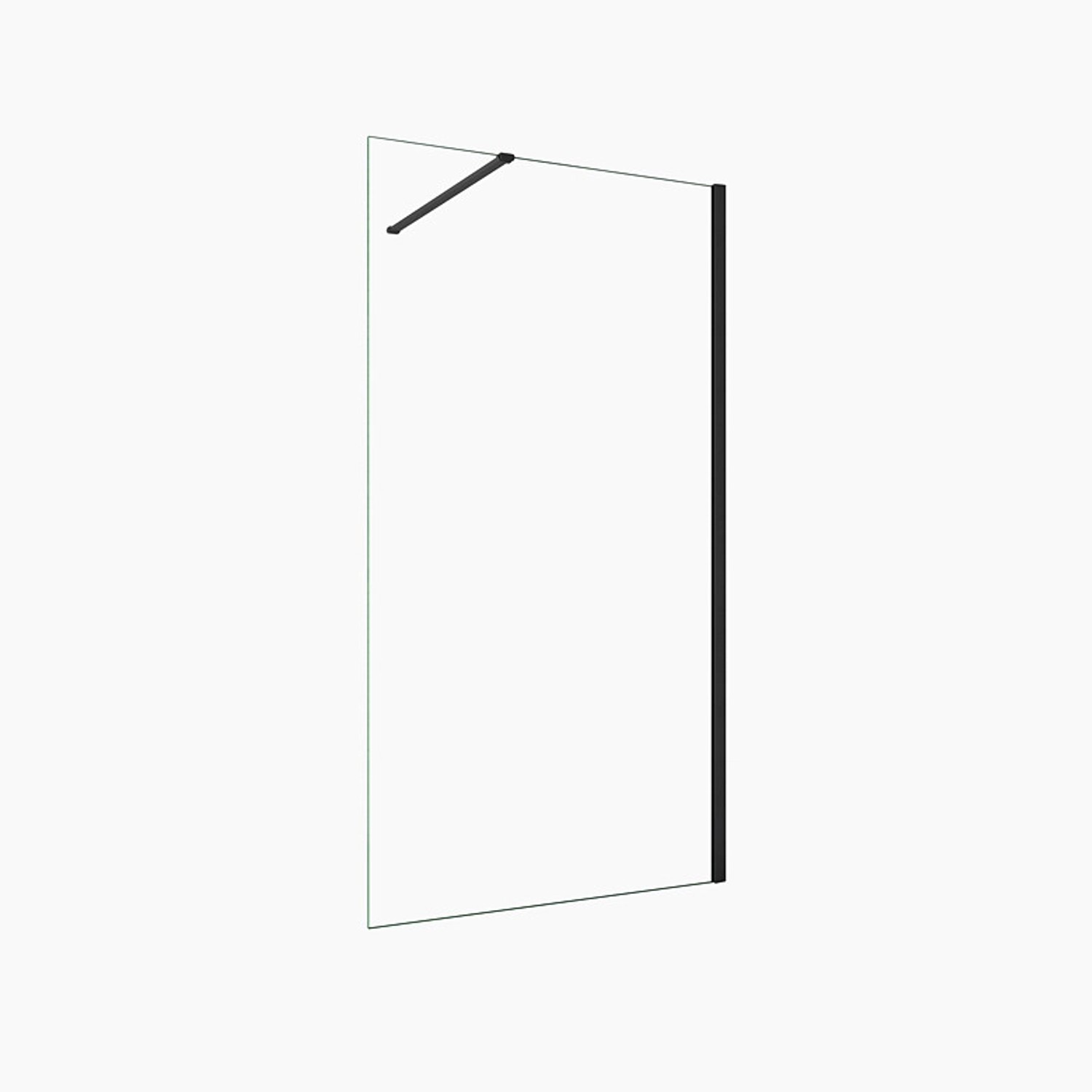 Duschparadies Walk In Duschwand 40cm x 200cm mit 90cm Stabilisierungsstange günstig online kaufen