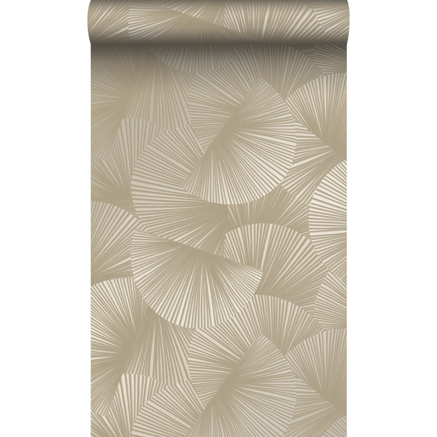 Origin Wallcoverings Tapete 3D-Muster Taupe 0.53 x 10.05 m günstig online kaufen