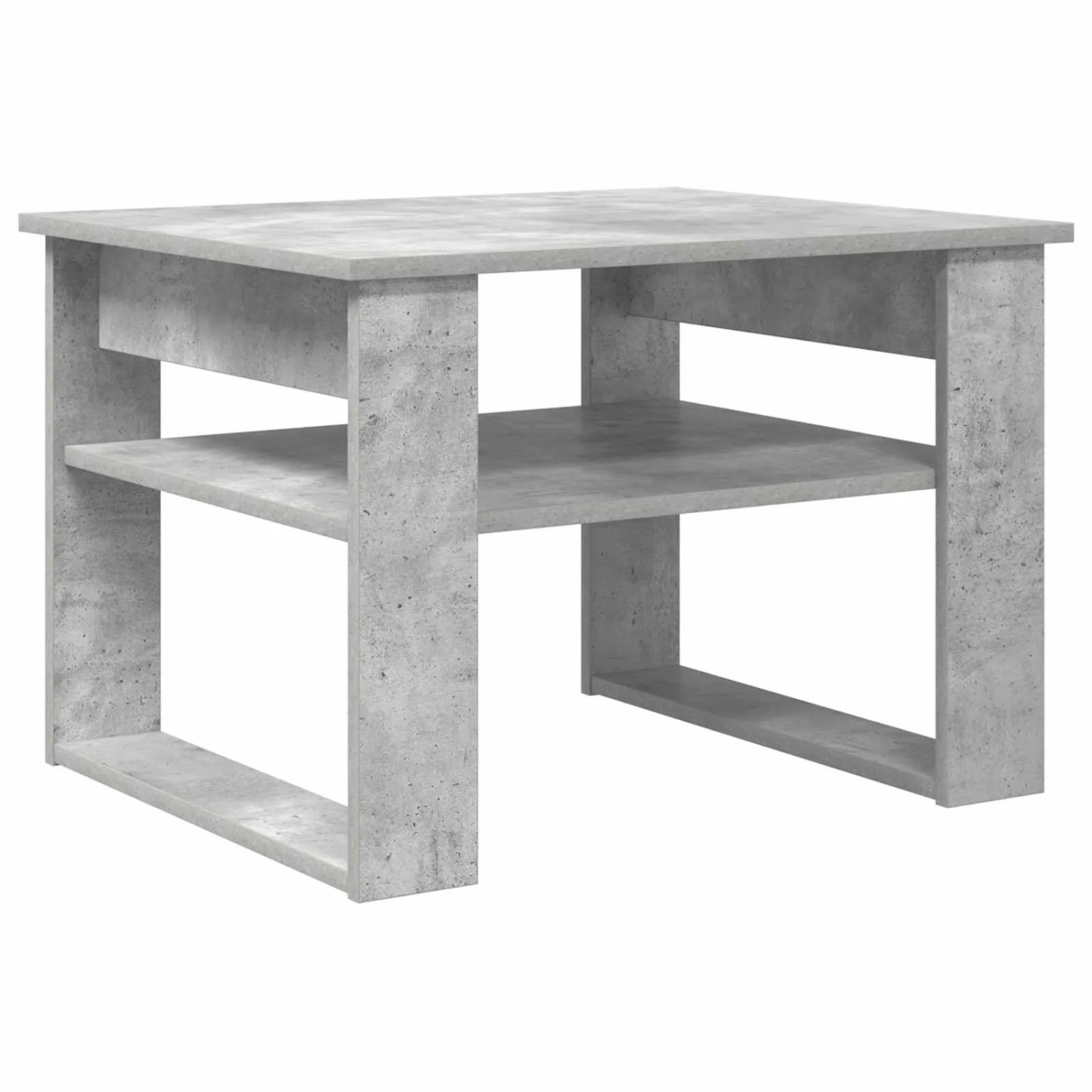 vidaXL Couchtisch Beton Grau 64 x 54 x 44 cm Holzwerkstoff 8000143