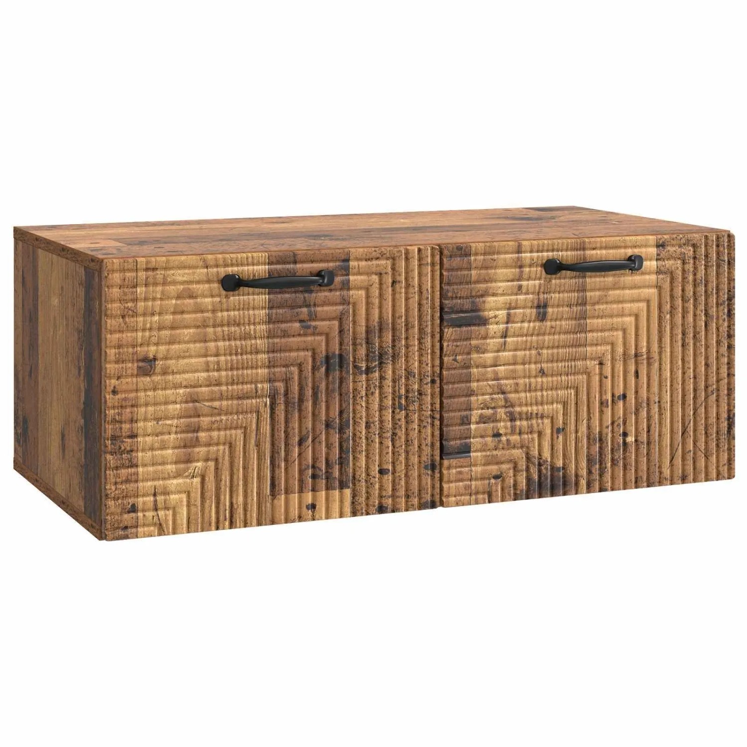 vidaXL Wandmontierter TV-Schrank Altholz 78,5 x 41 x 30 cm 898693