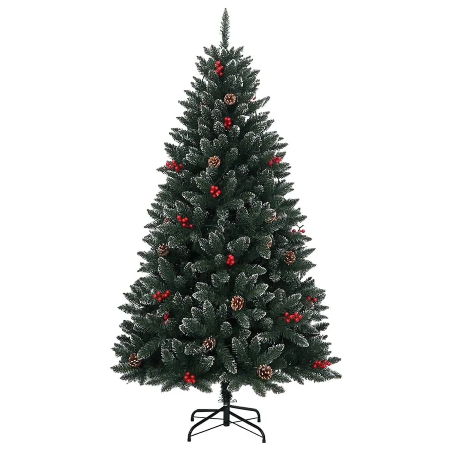 vidaXL Künstlicher Weihnachtsbaum 300 LEDs 210 cm 3315756