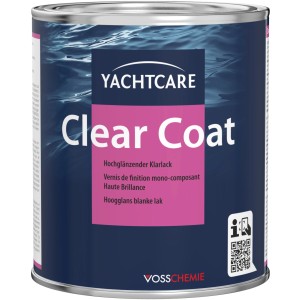 Dose Yachtcare Klarlack, hochglänzend und transparent, für Boote und Yachten.