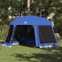 vidaXL Poolzelt mit Abnehmbarem Überzelt Netzwänden Azurblau 512x458cm 4100625_2