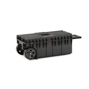 Schwarzer PROREGAL QBRICK Werkzeugkoffer One mit Rädern, 50 Liter, Traglast 120kg.