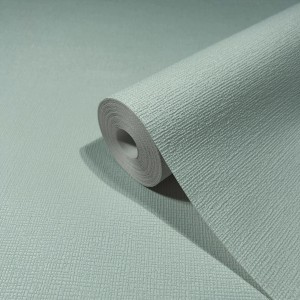 Rolle Marburg Vliestapete Kylie 5 Uni Grün mit feiner Struktur.