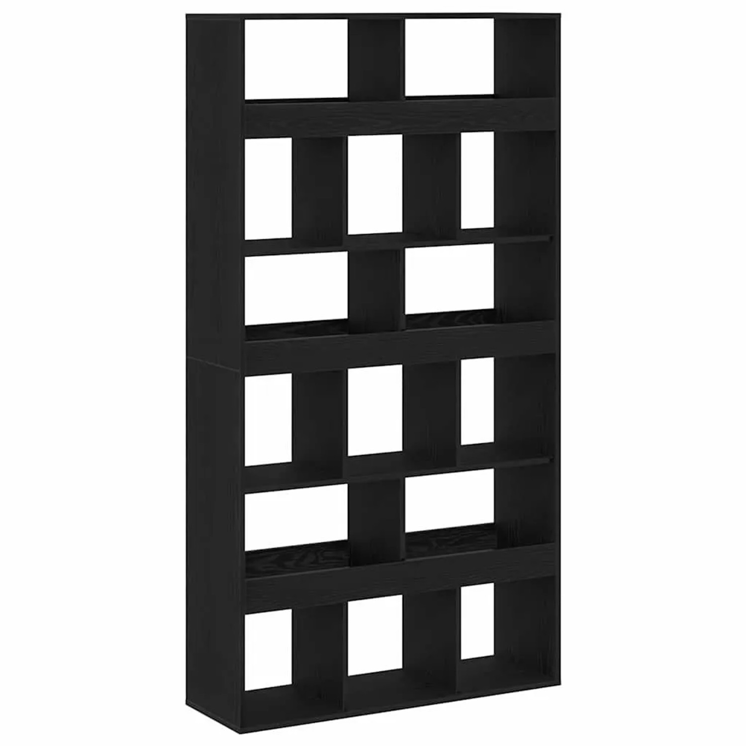 vidaXL Bücherregal Schwarze Eiche 100 x 33 x 187,5 cm Holzwerkstoff 3345125 günstig online kaufen