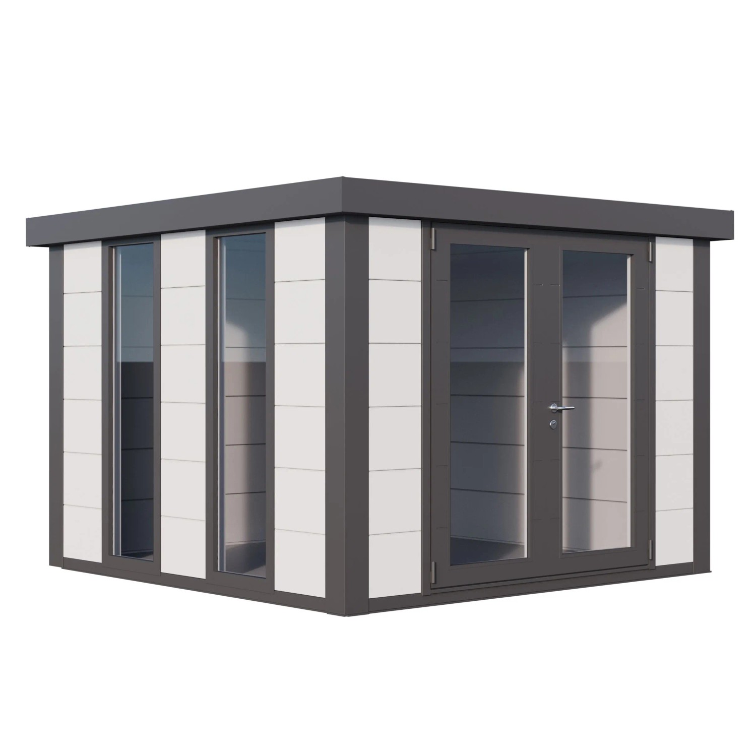 Gerätehaus Luminato 3030 Weiß 298 cm x 298 cm günstig online kaufen