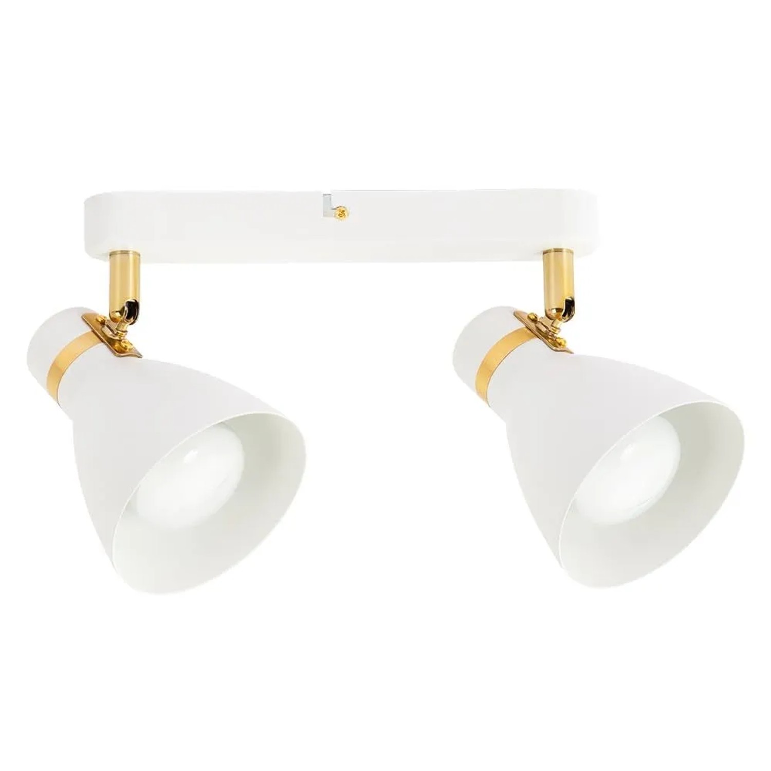 Arte Lamp Deckenstrahler Fafnir 2-flammig schwenkbar Weiß E27