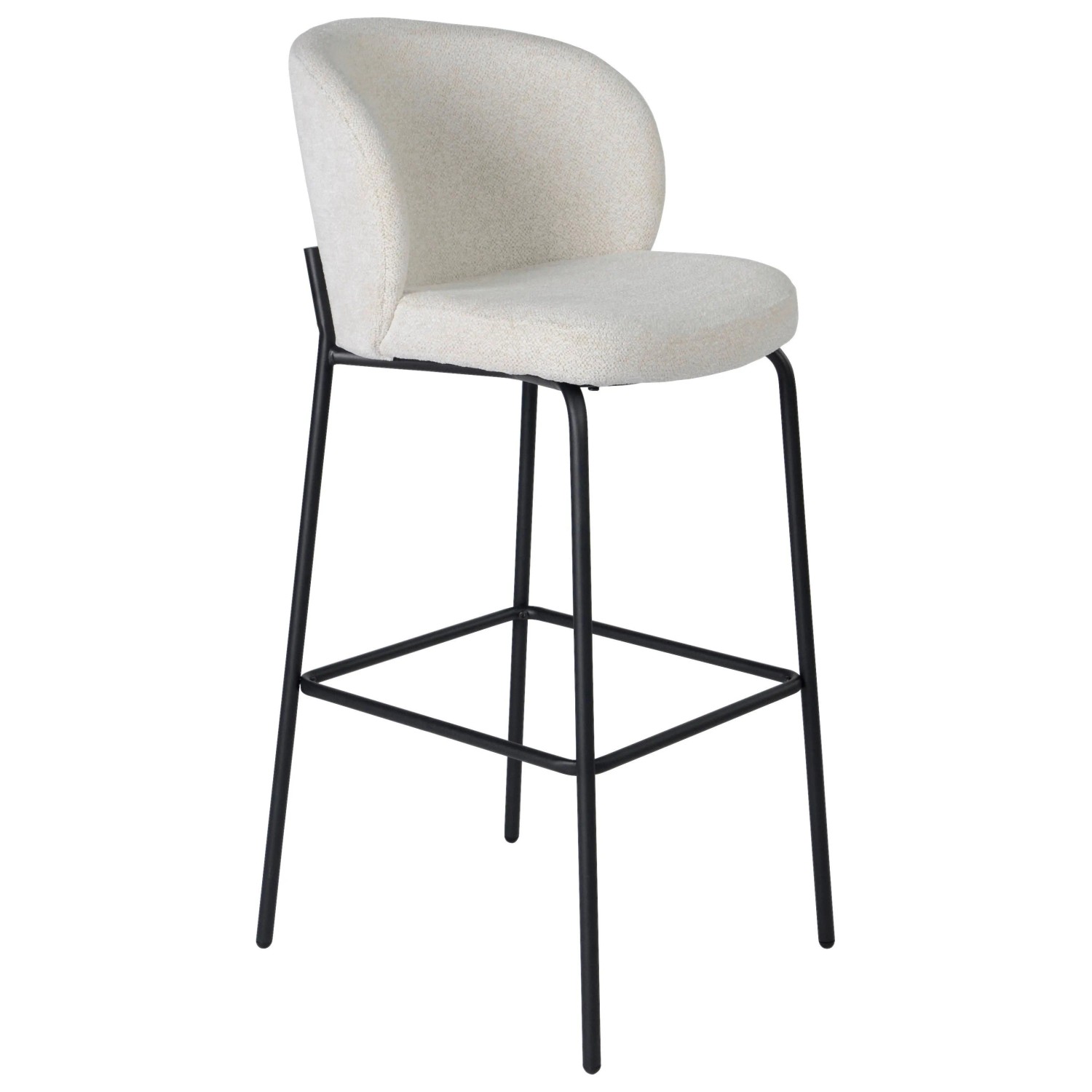 Premium Living Barhocker in Beige/Schwarz_7