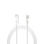 Weißes USB-C auf Lightning Ladekabel, 2m, für Apple Geräte.