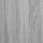 Detailaufnahme: Holzwerkstoff in Grau Sonoma für vidaXL Schuhschrank.