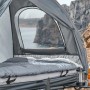 Graues SoBuy 4in1-Feldbett-Zelt mit Campingliege für 2 Personen. Ideal für Outdoor-Abenteuer.