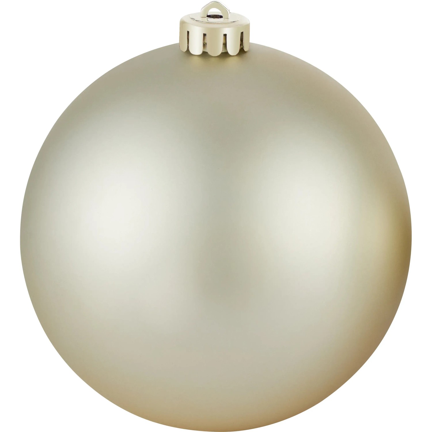 Weihnachtskugel Ø 14 cm Champagner