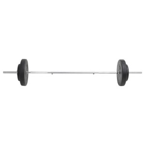 vidaXL Langhantel mit Gewichten Set 30 kg 93585