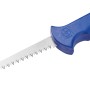 LUX Gipskartonsäge Classic 160 mm mit blauem Griff zum Schneiden von Gipskarton und Holz.