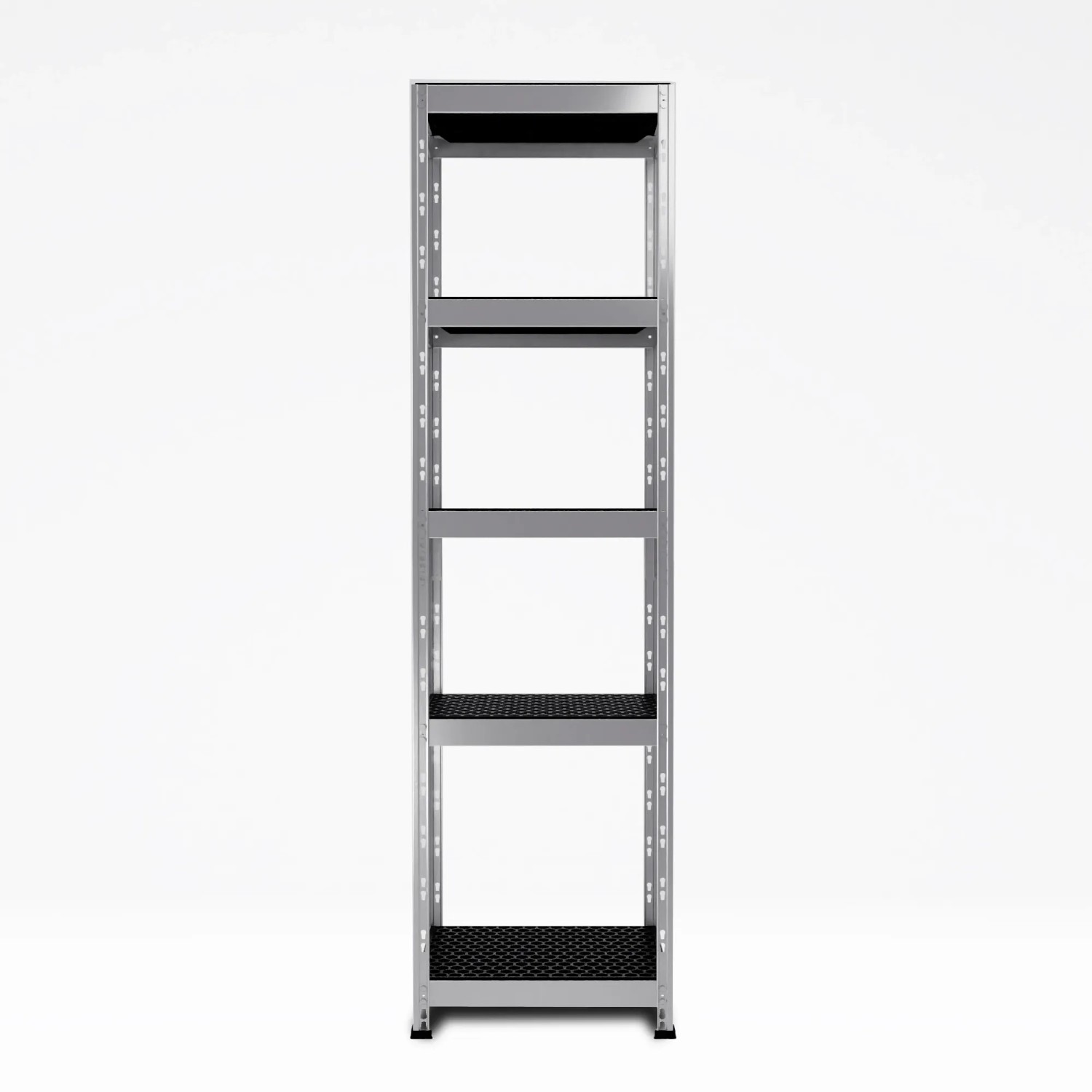 Ar Shelving Outdoor Regal Rivet S, 180x50x38cm, mit 5 Böden. Ideal für Garten und Keller.